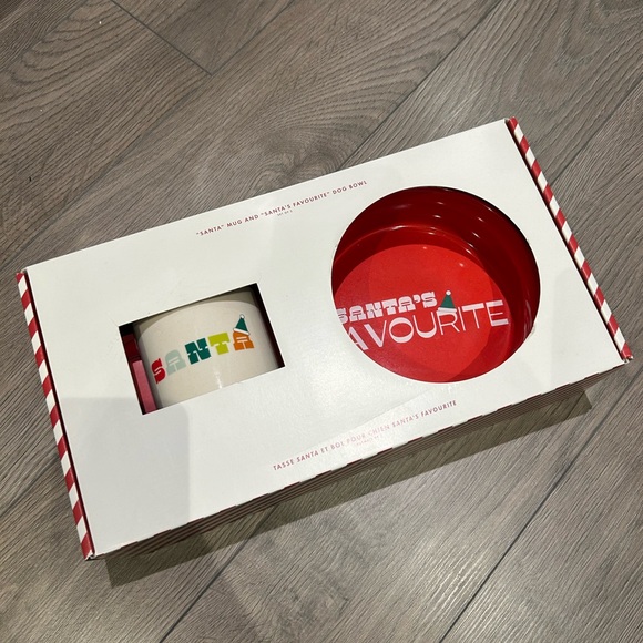 Christmas theme dog bowl and mug - Picture 1 of 3